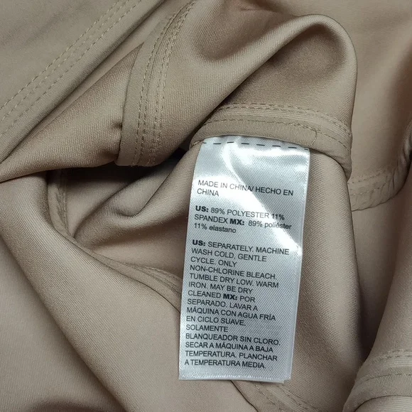 CHICO'S ARTISANAL TAN FAUX SUEDE WOMEN'S JACKET WITH MULTICOLOR PAISLEY DESIGNS - Picture 11 of 12